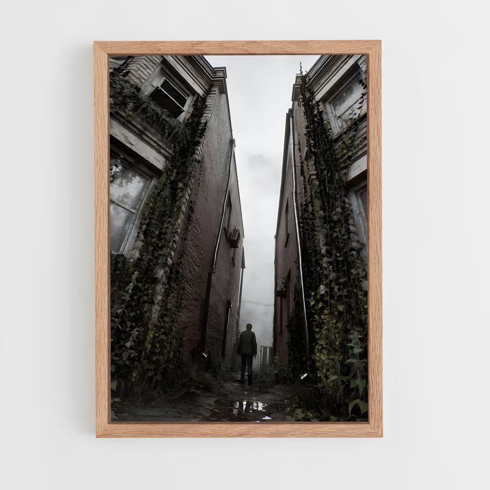 Poster L'Allée Obscure – affiche Silent hill (vue 4)